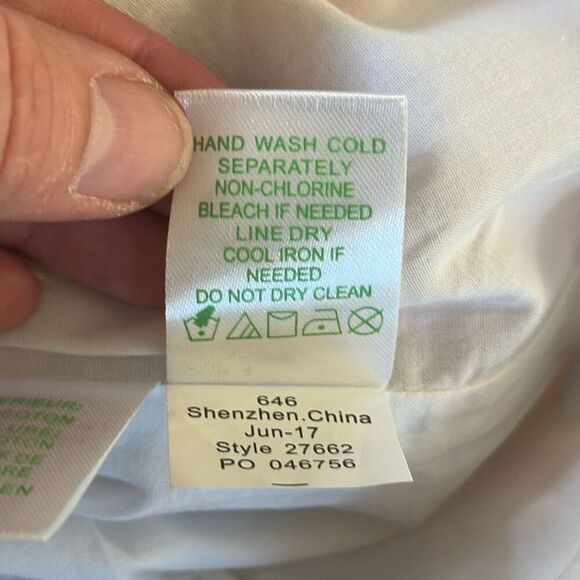 Lilly Pulitzer Cabrey Shift Dress MULTI PINA COLADA CLUB Pink Navy Size 2 27662 - Picture 10 of 11